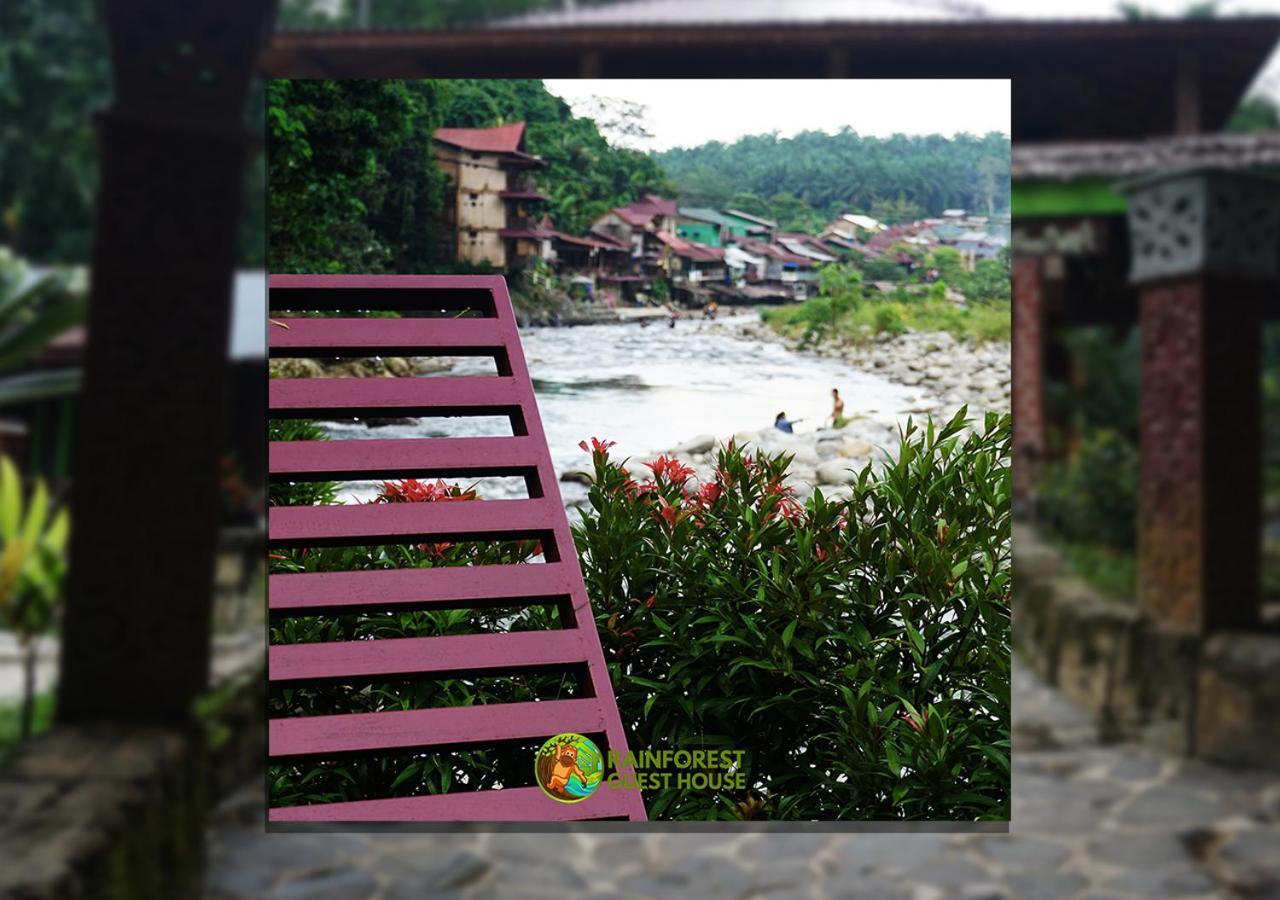 Rain Forest Guest House And Jungle Trekking Bukit Lawang Dış mekan fotoğraf