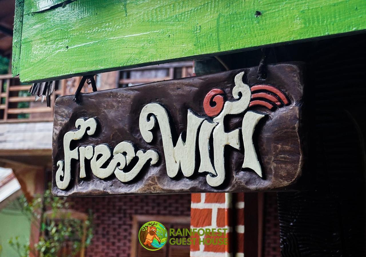 Rain Forest Guest House And Jungle Trekking Bukit Lawang Dış mekan fotoğraf