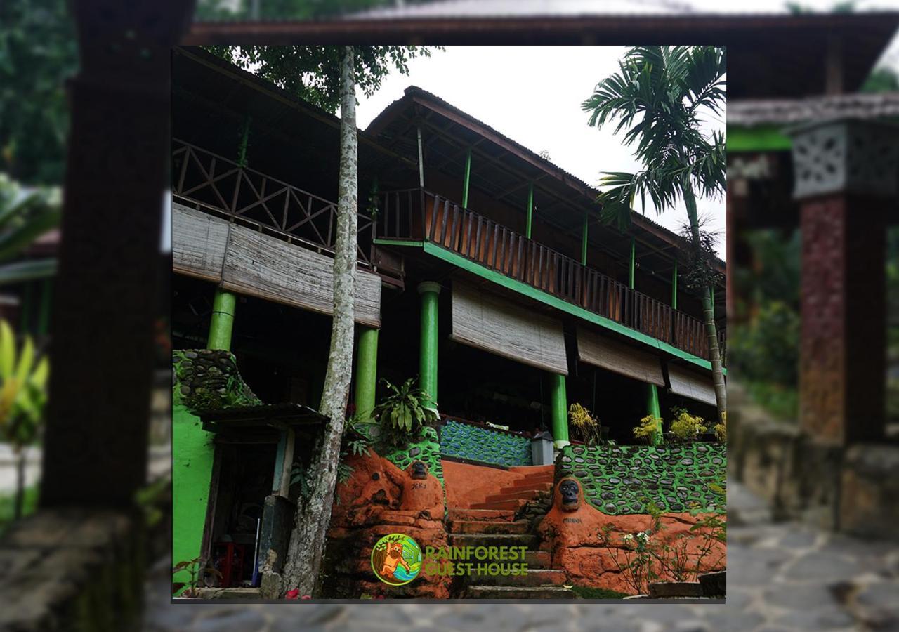 Rain Forest Guest House And Jungle Trekking Bukit Lawang Dış mekan fotoğraf