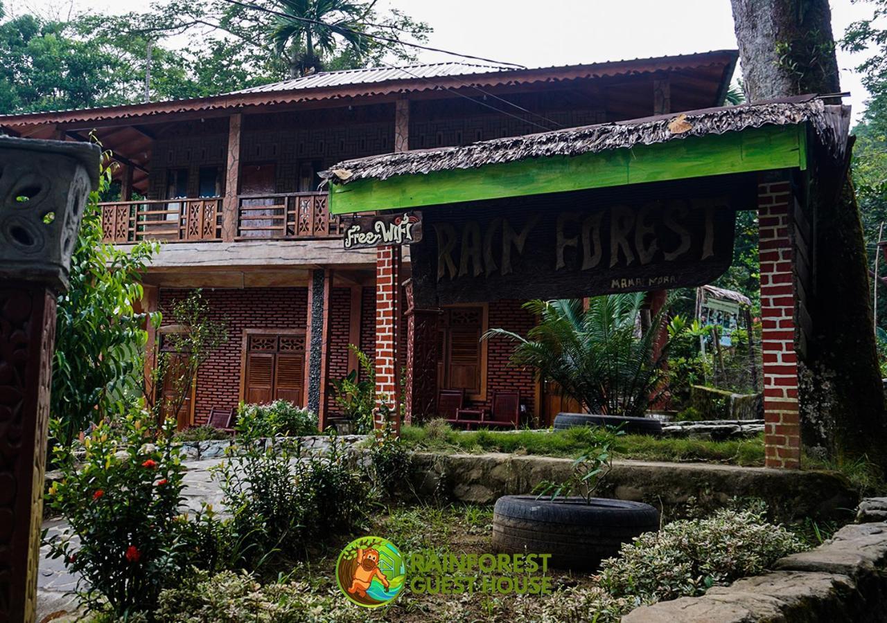 Rain Forest Guest House And Jungle Trekking Bukit Lawang Dış mekan fotoğraf