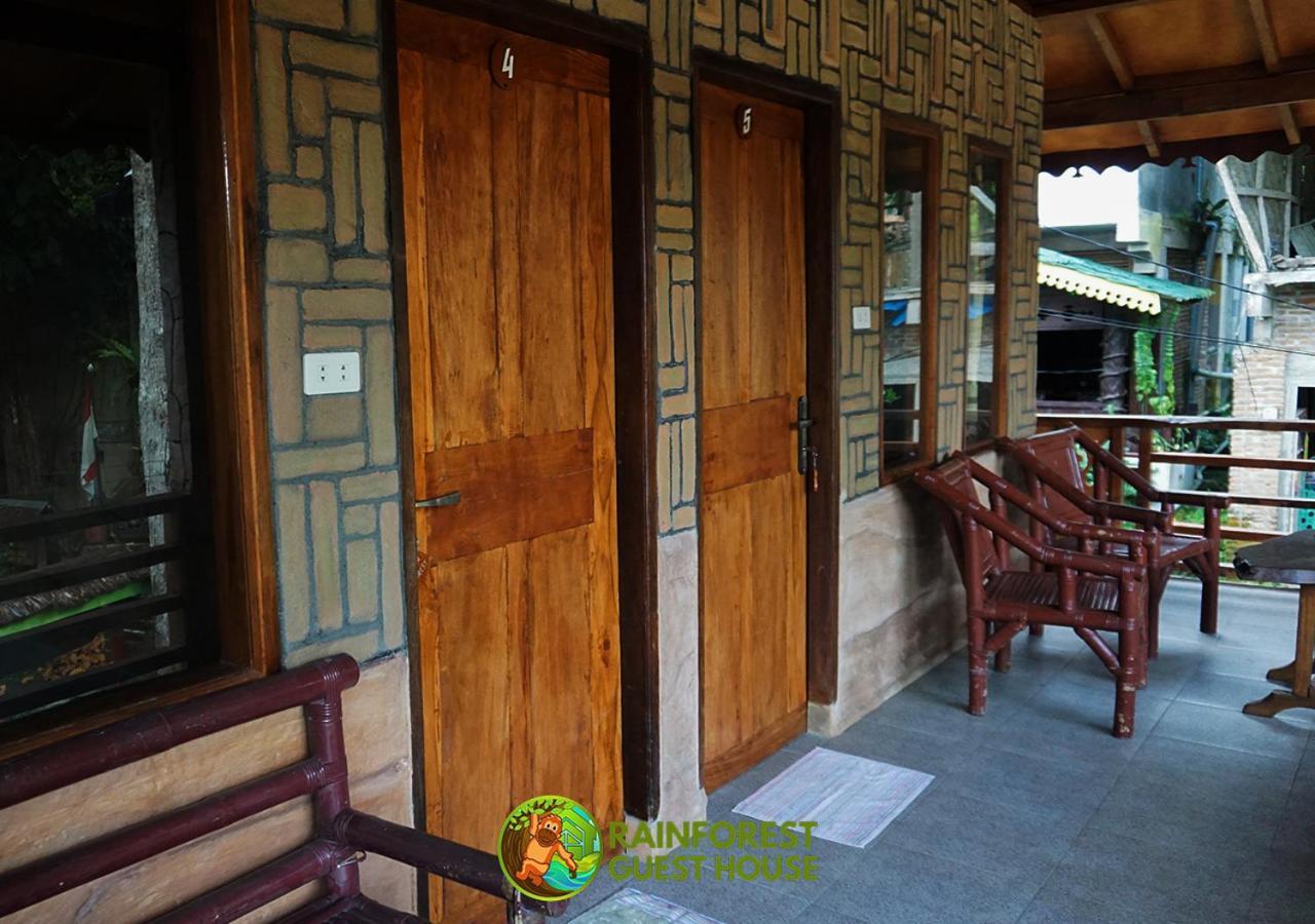 Rain Forest Guest House And Jungle Trekking Bukit Lawang Oda fotoğraf