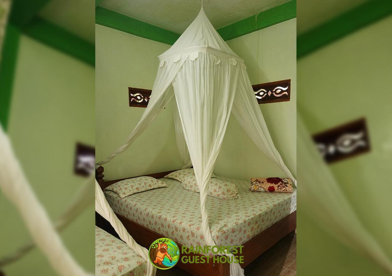 Rain Forest Guest House And Jungle Trekking Bukit Lawang Oda fotoğraf