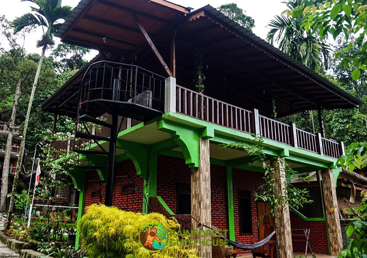 Rain Forest Guest House And Jungle Trekking Bukit Lawang Dış mekan fotoğraf