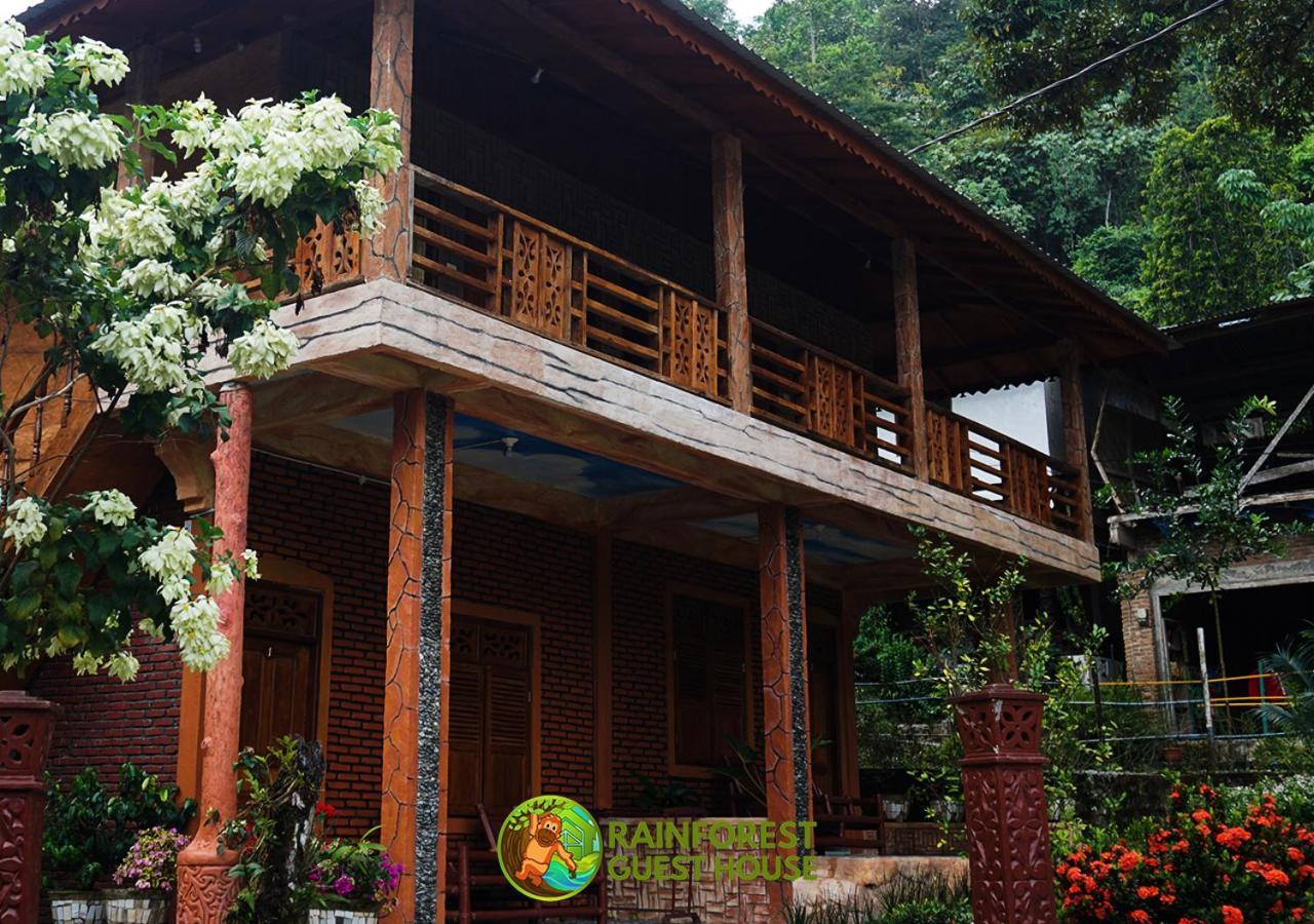 Rain Forest Guest House And Jungle Trekking Bukit Lawang Dış mekan fotoğraf