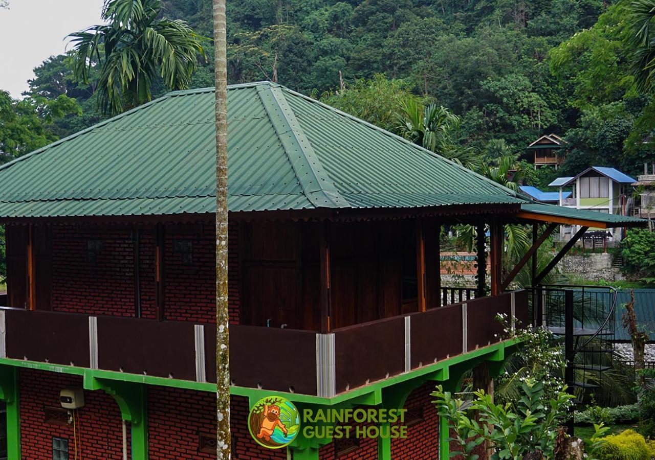 Rain Forest Guest House And Jungle Trekking Bukit Lawang Dış mekan fotoğraf