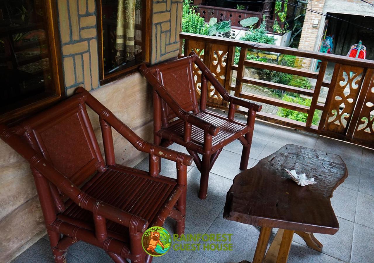 Rain Forest Guest House And Jungle Trekking Bukit Lawang Dış mekan fotoğraf