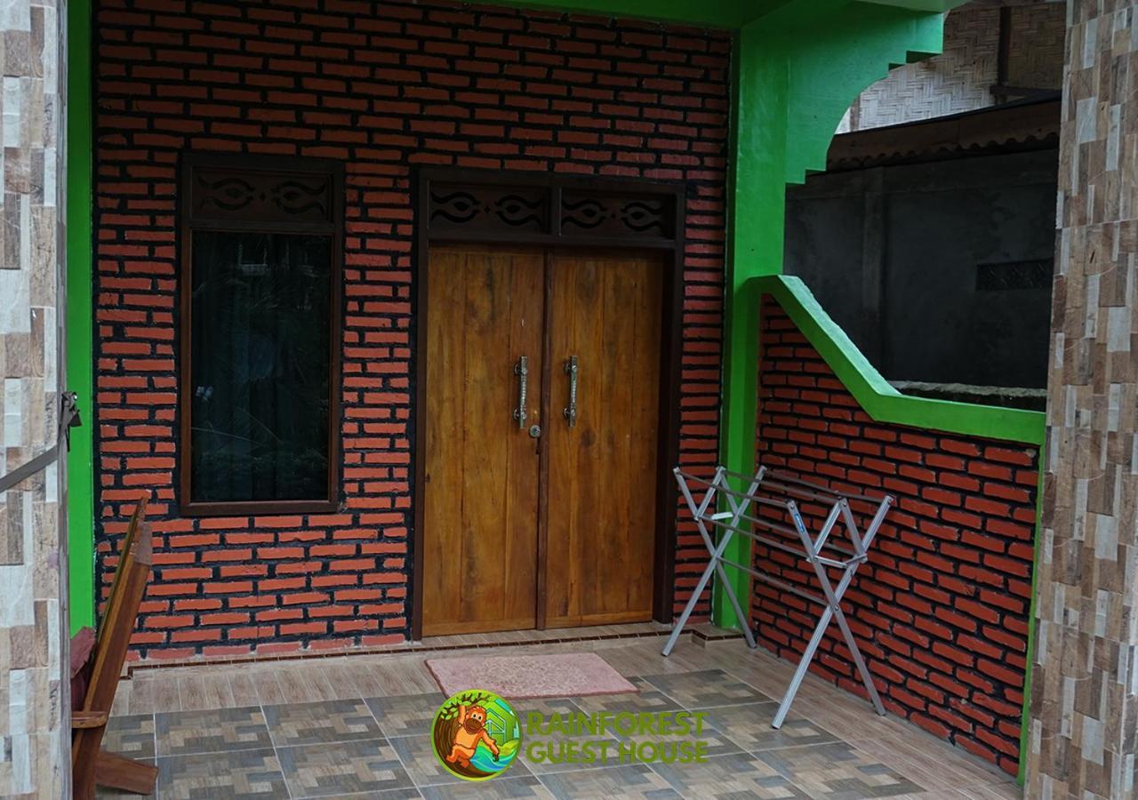 Rain Forest Guest House And Jungle Trekking Bukit Lawang Oda fotoğraf